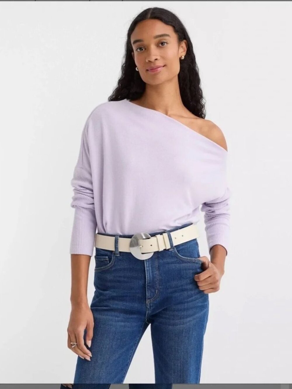 LOFT beautiful soft purple sweater